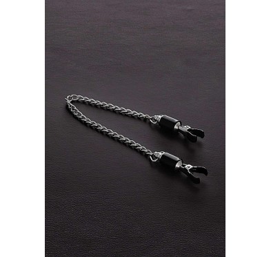 Barrel Tit Clamps with Chain (pair)